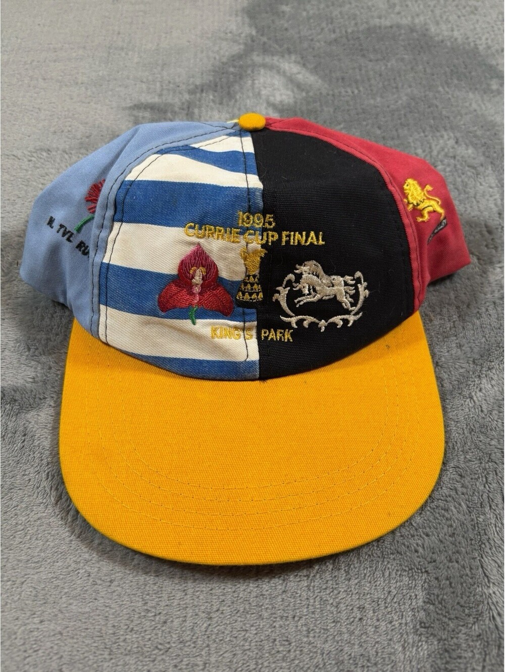 Vintage Rugby Hat Currie Cup Final 1995 King’s Park Embroidered RARE Memorabilia